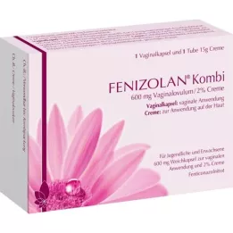 FENIZOLAN Combi 600 mg hüvelyi ovulum+2% krém, 1 p