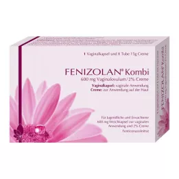 FENIZOLAN Combi 600 mg hüvelyi ovulum+2% krém, 1 p