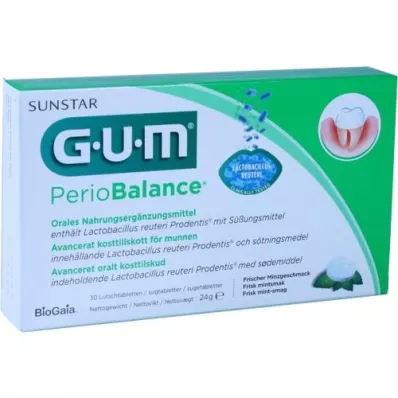 GUM Periobalance pasztillák, 30 db