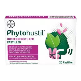 PHYTOHUSTIL Köhögés elleni pasztillák, 20 db