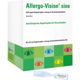 ALLERGO-VISION sine 0,25 mg/ml AT egyszeri adagban, 50X0,4 ml