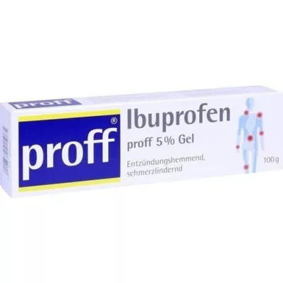 IBUPROFEN proff 5%-os gél, 100 g