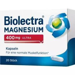 BIOLECTRA Magnézium 400 mg ultra kapszula, 20 db