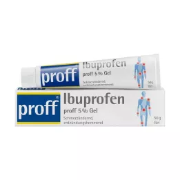 IBUPROFEN proff 5%-os gél, 50 g