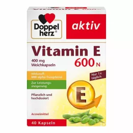 DOPPELHERZ E-vitamin 600 N lágy kapszula, 40 db