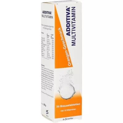 ADDITIVA Multivit.Orange R pezsgőtabletta, 20 db