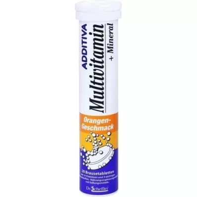 ADDITIVA Multivit. +Mineral Orange R pezsgőtabletta, 20 db