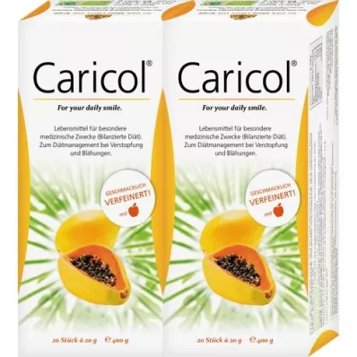 CARICOL tasak dupla csomagolásban, 40X21 ml