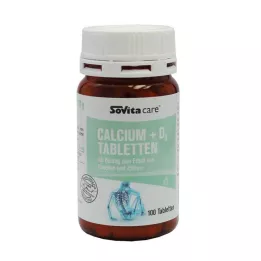 SOVITA CARE Kalcium+D3 tabletta, 100 db