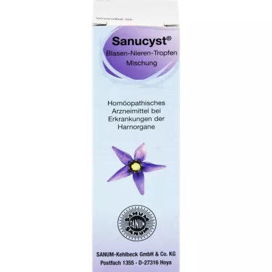 SANUCYST Hólyag-vese csepp, 30 ml