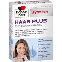 DOPPELHERZ Hair Plus rendszerű tabletta, 30 db