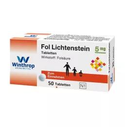 FOL Lichtenstein 5 mg-os tabletta, 50 db