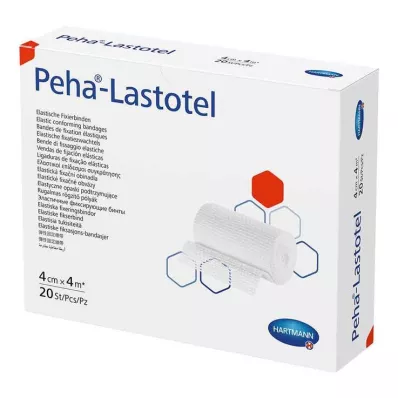 Peha-Lastotel rögzítő pólya 4 cm x 4 m, 20 db