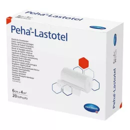 PEHA-LASTOTEL Rögzítő kötés 6 cmx4 m, 20 db