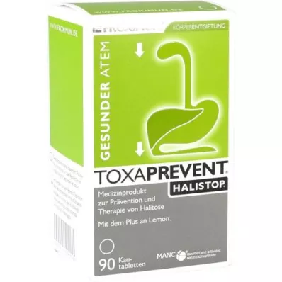 FROXIMUN TOXAPREVENT Halistop rágótabletta, 90 db