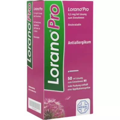 LORANOPRO 0,5 mg/ml belsőleges oldat, 50 ml