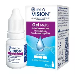 HYLO-VISION Gél multi szemcsepp, 10 ml