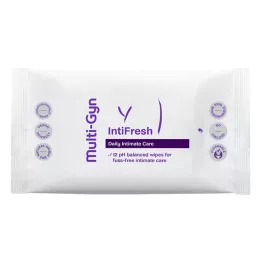 MULTI-GYN IntiFresh törlőkendő, 12 db