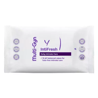 Multi-Gyn Intifresh törlőkendők, 12 db Multi-Gyn Intifresh törlőkendők, 12 db