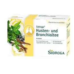 SIDROGA Köhögés és bronchiális tea szűrőzacskó, 20X2.0 g