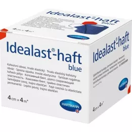 IDEALAST-színes ragtapasz 4 cmx4 m kék, 1 db