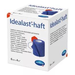 IDEALAST-színes ragtapasz 6 cmx4 m kék, 1 db