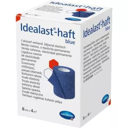 IDEALAST-színes ragtapasz 8 cm x 4 m kék, 1 db