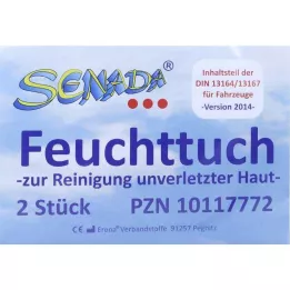SENADA nedves törlőkendő, 2 db