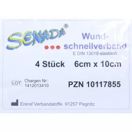 SENADA Gyors sebkötszer 6x10 cm, 4 db