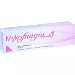 MYKOFUNGIN 3 db 200 mg-os hüvelytabletta, 3 db