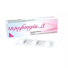 MYKOFUNGIN 3 db 200 mg-os hüvelytabletta, 3 db