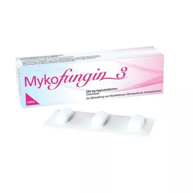 Mykofungin 3 hüvelytabletta 200 mg, 3 db