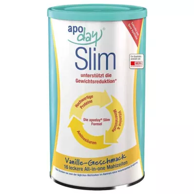 Apoday Vanilla Slim por alakú doboz, 450 g