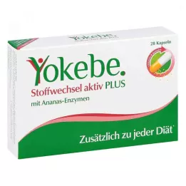 YOKEBE Plus Metabolizmus Aktív kapszula, 28 kapszula