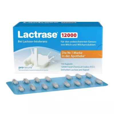 LACTRASE 12 000 FCC kapszula, 150 db