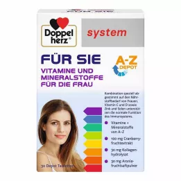 DOPPELHERZ rendszertablettához, 30 SIE db