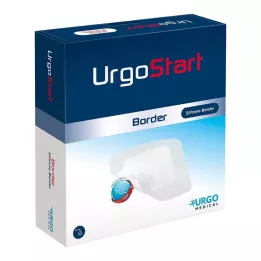 URGOSTART 8x8 cm-es habszivacs sebkötszer, 10 db