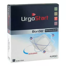 URGOSTART Határ 12x12 cm-es habszivacs sebkötszer, 10 db
