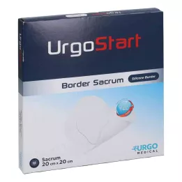 URGOSTART Border Sacrum 20x20 cm habszivacs sebkötszer, 5 db