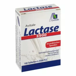 LACTASE 3,500 FCC Tabletták kattintós adagolóban, 100 db