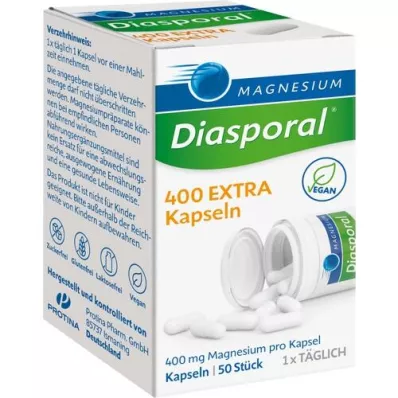 MAGNESIUM DIASPORAL 400 extra kapszula, 50 kapszula