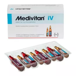 MEDIVITAN iV oldat injekcióhoz amp. párokban, 8 db