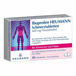 IBUPROFEN Heumann fájdalomcsillapító tabletta 400 mg, 30 db