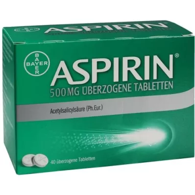 ASPIRIN 500 mg bevont tabletta, 40 db