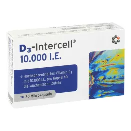 D3-INTERCELL 10,000 NE kapszula, 30 db