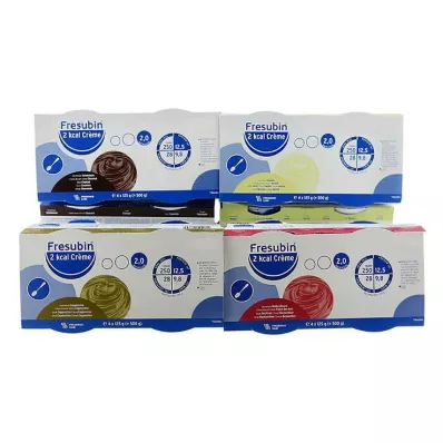 Fresubin 2 kcal tejszínes vegyes karton pohárban, 24X125 g