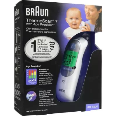 THERMOSCAN 7 IRT6520 fülhőmérő, 1 db