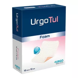 URGOTÜL 10x12 cm-es habszivacs kötszer, 10 db