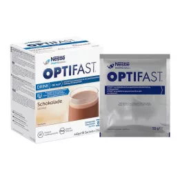 OPTIFAST home Drink csokoládépor, 8X55 g