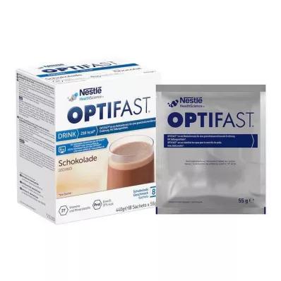 Optifast házi ital csokoládépor, 8x55 g Optifast házi ital csokoládépor, 8x55 g
